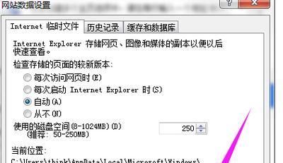 IE缓存文件存储路径及管理方法（详解IE缓存文件的默认保存位置及清理技巧）
