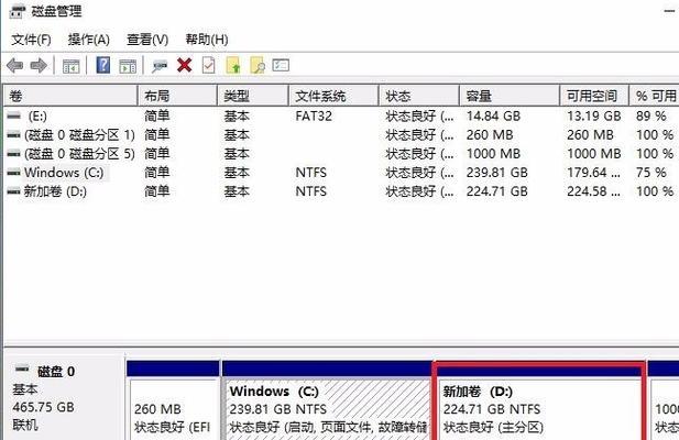 Win10如何分区电脑硬盘（完全指南教你轻松分区及管理硬盘）