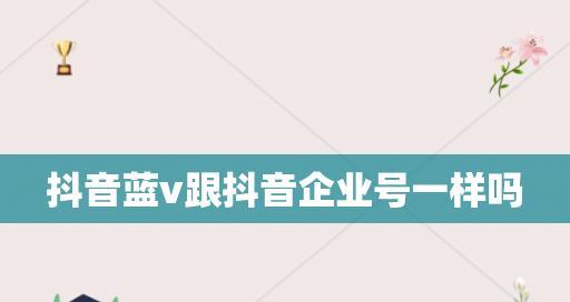 抖音蓝v怎么开通（抖音蓝v认证申请流程、条件和注意事项）