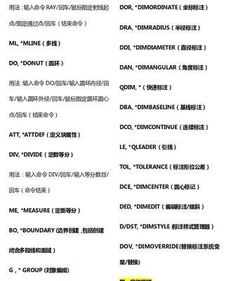 如何高效使用CAD快捷键命令？分享快捷键命令大全！！